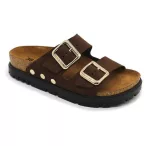 Leon Comfort 6011 barna női papucs