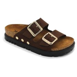 Leon Comfort 6011 barna női papucs