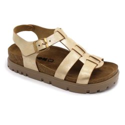 Leon Comfort 6300 arany női szandál