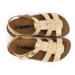 Leon Comfort 6300 arany női szandál