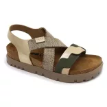 Leon Comfort 6301 arany női szandál