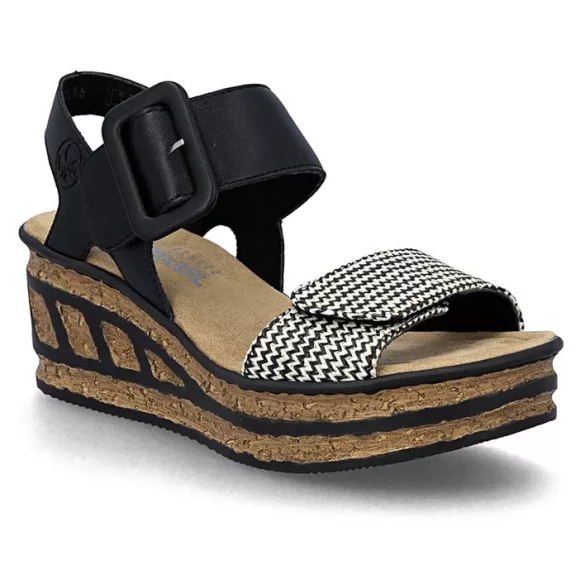 Rieker 68172-00 női szandál