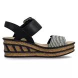 Rieker 68172-00 női szandál