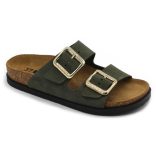 Leon Comfort 7010 zold női papucs