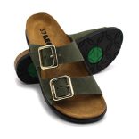 Leon Comfort 7010 zold női papucs