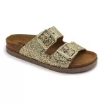 Leon Comfort 7011 arany női papucs