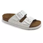 Leon Comfort 7011 feher női papucs