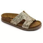 Leon Comfort 7030 arany női papucs