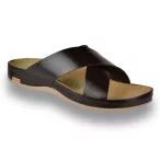 Leon Comfort 705 barna férfi papucs