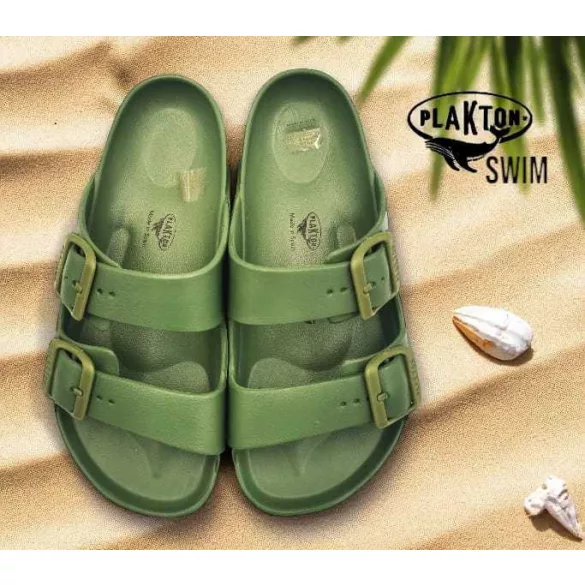 Plakton 760010-Kaki női papucs