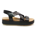 Inuovo 769025 Black női szandál