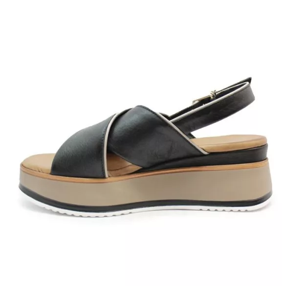 Inuovo 774012 Black női szandál