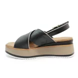 Inuovo 774012 Black női szandál