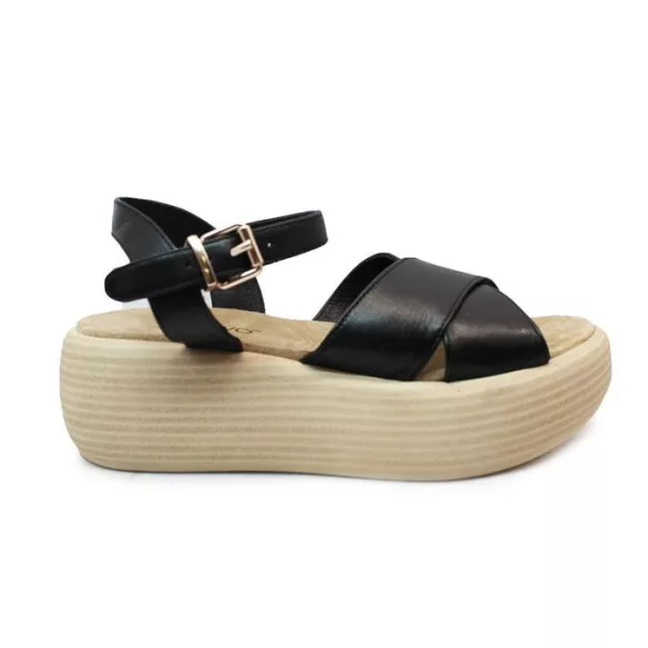 Inuovo 817005 Black női szandál