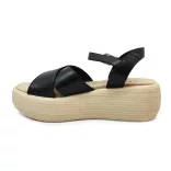 Inuovo 817005 Black női szandál