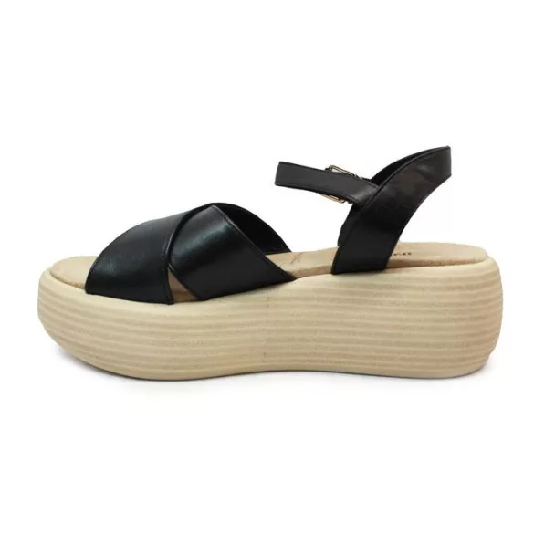 Inuovo 817005 Black női szandál