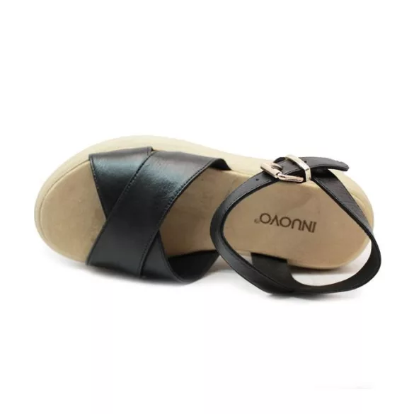 Inuovo 817005 Black női szandál