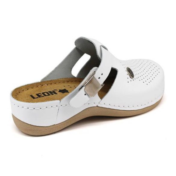 Leon Comfort 900 Fehér női papucs
