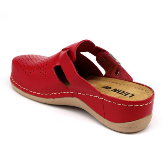 Leon Comfort 900 Piros női papucs