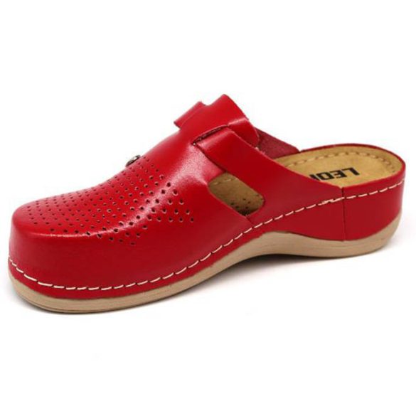 Leon Comfort 900 Piros női papucs
