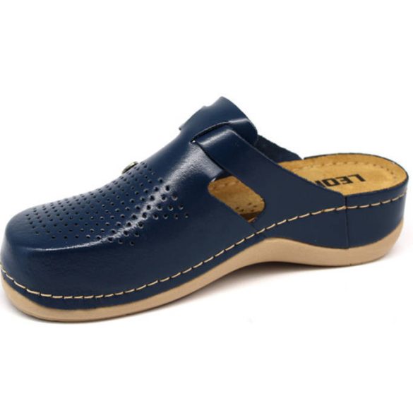 Leon Comfort 900 Sötétkék női papucs