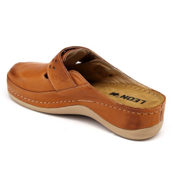 Leon Comfort 902 Barna női papucs