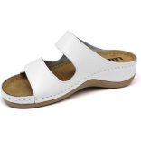 Leon Comfort 904 Fehér női papucs