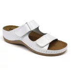 Leon Comfort 905 Fehér női papucs