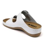 Leon Comfort 905 Fehér női papucs