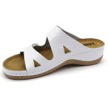 Leon Comfort 906 Fehér női papucs