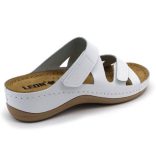 Leon Comfort 906 Fehér női papucs