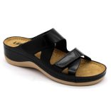Leon Comfort 906 Fekete női papucs