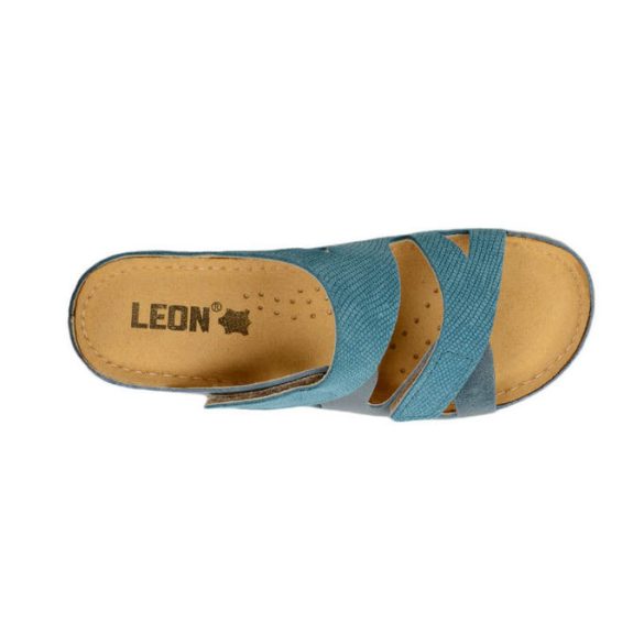 Leon Comfort 907 Kék női papucs