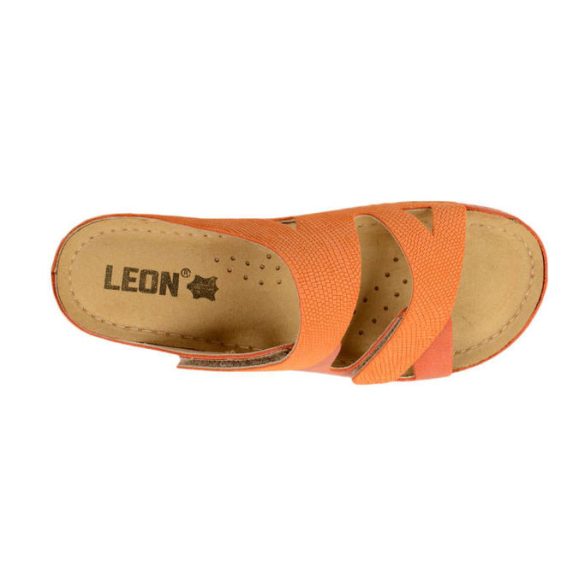 Leon Comfort 907 Narancs női papucs