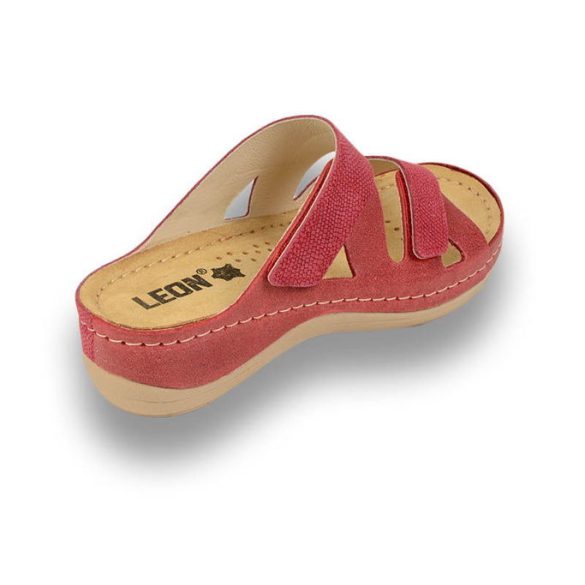 Leon Comfort 907 Piros női papucs