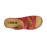 Leon Comfort 907 Piros női papucs