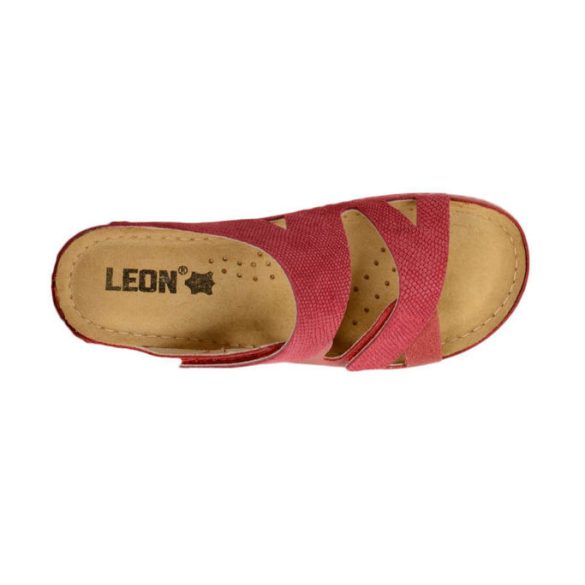 Leon Comfort 907 Piros női papucs