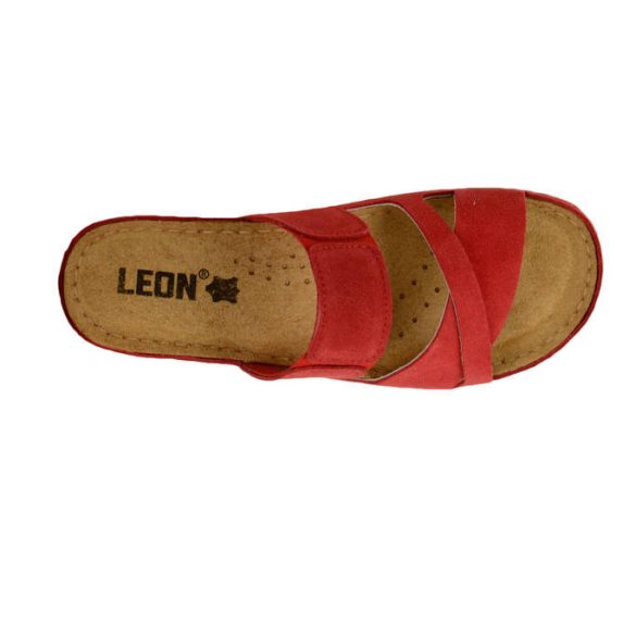 Leon Comfort 909 Red női papucs