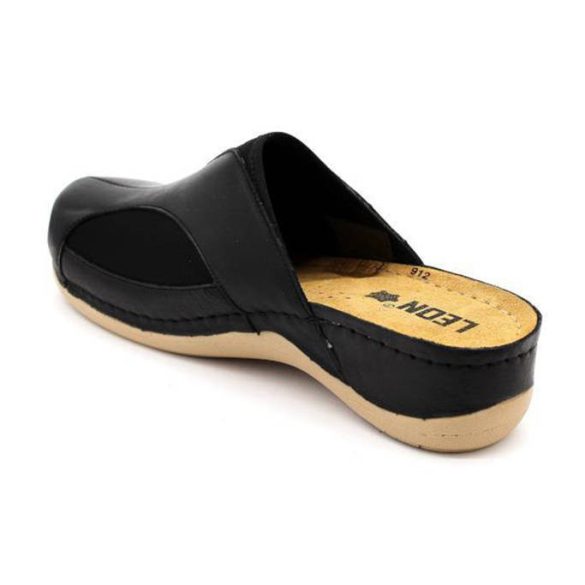 Leon Comfort 912 Fekete női papucs