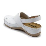 Leon Comfort 913 Fehér női szandál