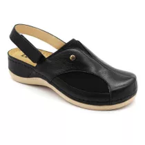 Leon Comfort 913 Fekete női szandál
