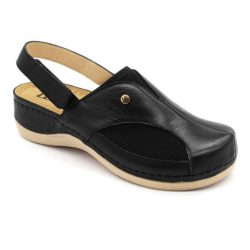Leon Comfort 913 Fekete női szandál