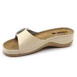 Leon Comfort 915 Bézs női papucs