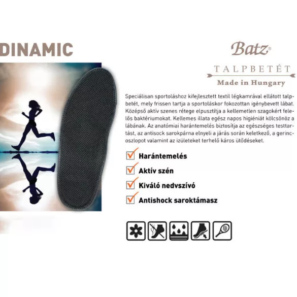 Batz talp betét 925 Dinamic unisex Talpbetét
