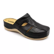 Leon Comfort 925 Fekete női papucs
