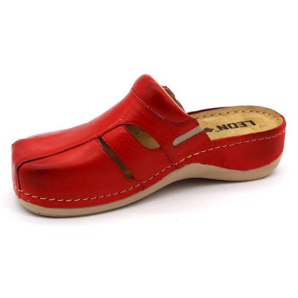 Leon Comfort 925 Piros női papucs