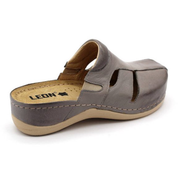 Leon Comfort 925 Szürke női papucs
