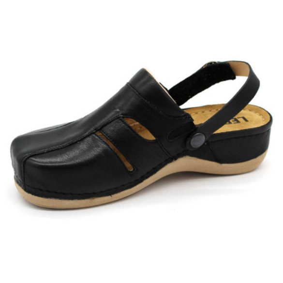 Leon Comfort 926 Fekete női papucs