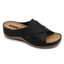 Leon Comfort 932 Fekete női papucs