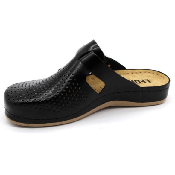 Leon Comfort 950 Fekete női papucs